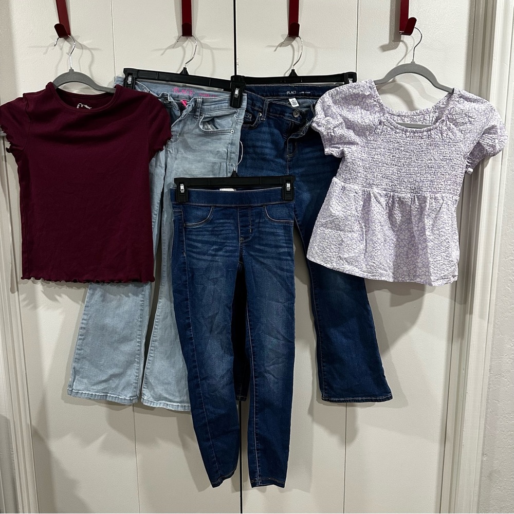 Girls Jeans and Tops for Fall size 10